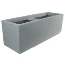 Ver imagem 1 de Vaso Floreira Cubo (60x20) Antique Cimento Vasart