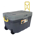 Ver imagem 1 de Caixa Térmica Grande 54l | Cooler com Rodinhas 74 Latas Praia Piscina Camping
