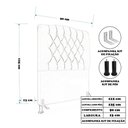 Ver imagem 4 de Cabeceira de Cama Box Solteiro 90 cm Dunas Rose