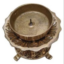 Castiçal Bronze Vela 7 Dias Igrejas Casa Decoração Missa - 3