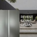 Ver imagem 2 de Kit Revestimento Siding 10 Unidades 385x38,2cm Cinza Formaco Decor