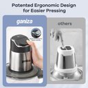 Ver imagem 3 de Processador de Alimentos Ganiza 450w, 2 Velocidades, Tigelas de Aço Inox e Vidro