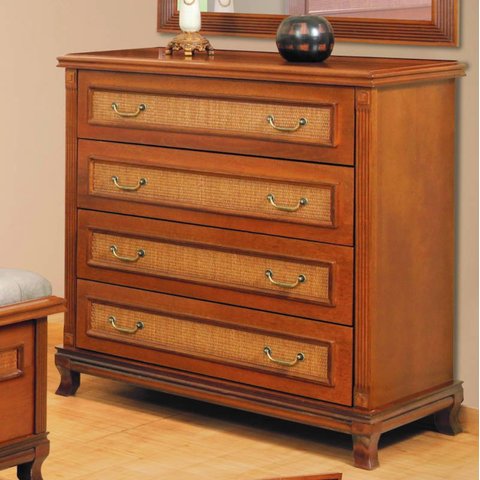 Cômoda para Quarto 4 Gavetas - Athenas - Móveis Montanhês