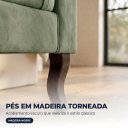 Ver imagem 6 de Recamier Puff 160 cm Celine Bouclê B05 - D'Rossi