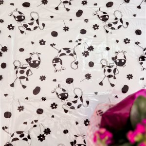 Toalha de Mesa Pvc Transparente 2,00x1,40 Impermeável Mod 13