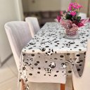 Ver imagem 3 de Toalha de Mesa Pvc Transparente 2,00x1,40 Impermeável Mod 13