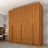 Guarda-roupa Casal Joinville 6 Portas 4 Gavetas Cinamomo - Tcil Móveis - 1