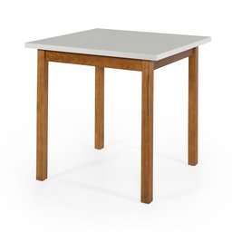 Mesa para Sala de Jantar Pequena Tampo em Mdf Robusto:off - 1