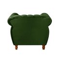 Ver imagem 4 de Poltrona Realeza Cor:Veludo Verde 270