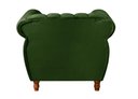 Ver imagem 4 de Poltrona Realeza Cor:Veludo Verde 270