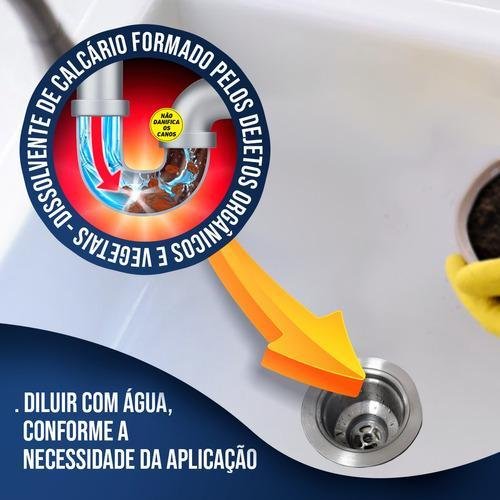 Desentop Vaso Sanitário Esgoto Pia Desentupidor 500gr - 3