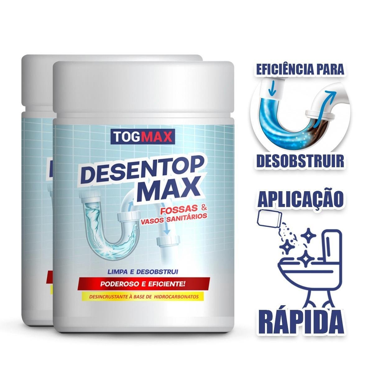 Desentop Vaso Sanitário Esgoto Pia Desentupidor 500gr - 2
