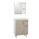 Ver imagem 1 de Conjunto Gabinete de Banheiro Gouda 60cm