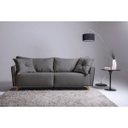 Ver imagem 1 de Sofá fixo Gales 2,10m Tecido Veludo Pés Natural