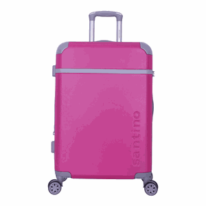 Mala Viagem Santino Sdv601 Rígida Expansor 360 Tsa Média Fúcsia