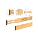 Ver imagem 2 de Divisórias de Gaveta Ajustável de Bambu Nc Caieiras