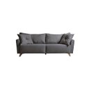 Ver imagem 2 de Sofá fixo Gales 1,90m Tecido Veludo Pés Natural