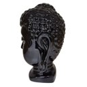 Ver imagem 5 de Escultura Cabeça de Buda Cerâmica Preto Brilhante 26,5cm Columbus Gold