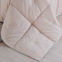 Ver imagem 3 de Edredom Casal Toque de Plumas 260 Fios New 180x220cm Tessi Marfim