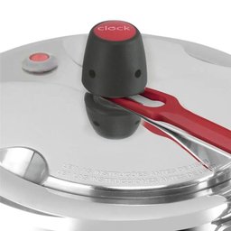 Panela de Pressão Clock 4,5 Litros Original Polida Fechamento Interno - 2