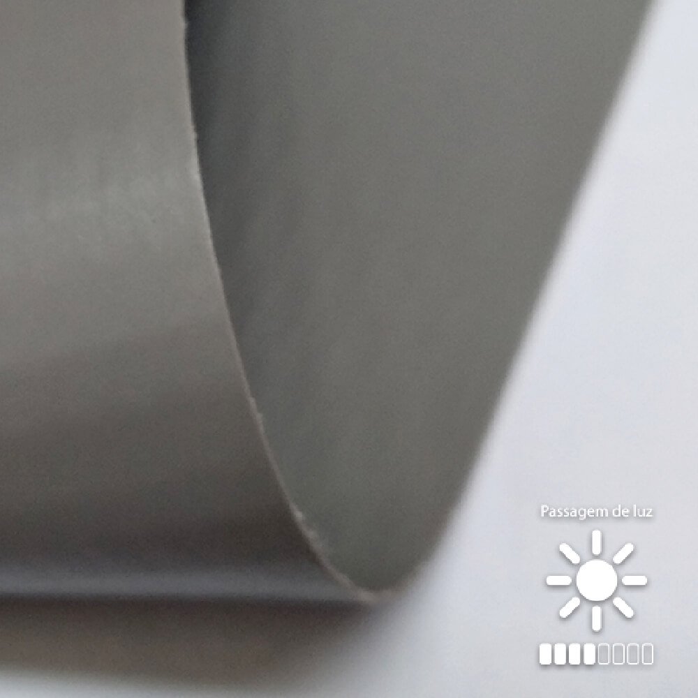Lona PVC - DF Cinza Cobre (cod.703) - 1,40m x 1m