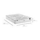 Ver imagem 4 de Colchão Queen Molas Ensacadas (158x198x35) Pulse King Koil CR455D Branco