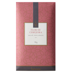 Kit 5 Sachês Perfumados Via Aroma 10g 14 Opções Sua Escolha Aroma:classica Flor de Cerejeira - 1