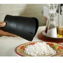 Ver imagem 4 de Pipoqueira para Micro-Ondas Retratil Silicone Multiuso Prepara Pipoca Miojo Arroz Preto Kangur