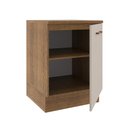 Ver imagem 5 de Balcão 60 Cm 1 Porta Rustic/crema Agata Madesa