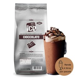 Preparado para chocolate gelado Ice Ciocolatto FMB 1 Kg - 2