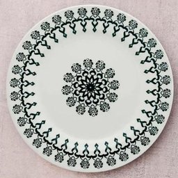 Aparelho de Jantar e Chá Estampa Donna Folk 20 Peças - Biona 061423 - 2