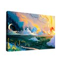 Ver imagem 1 de Quadro Paisagem Fantasia Br Artes Grande 118x78