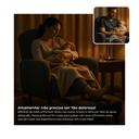 Ver imagem 2 de Poltrona Amamentação e Leitura Balanço em Boucle + Puff:Cinza
