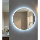 Ver imagem 1 de Espelho Redondo 40cm Iluminado Led 6000k Frio Touch Screen-luz Indireta