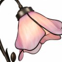 Ver imagem 3 de Abajur Decorativo Tiffany Rosa a:42 L:19