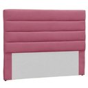 Ver imagem 2 de Cabeceira Casal Estofada Berlim Rosa -m&f Decor