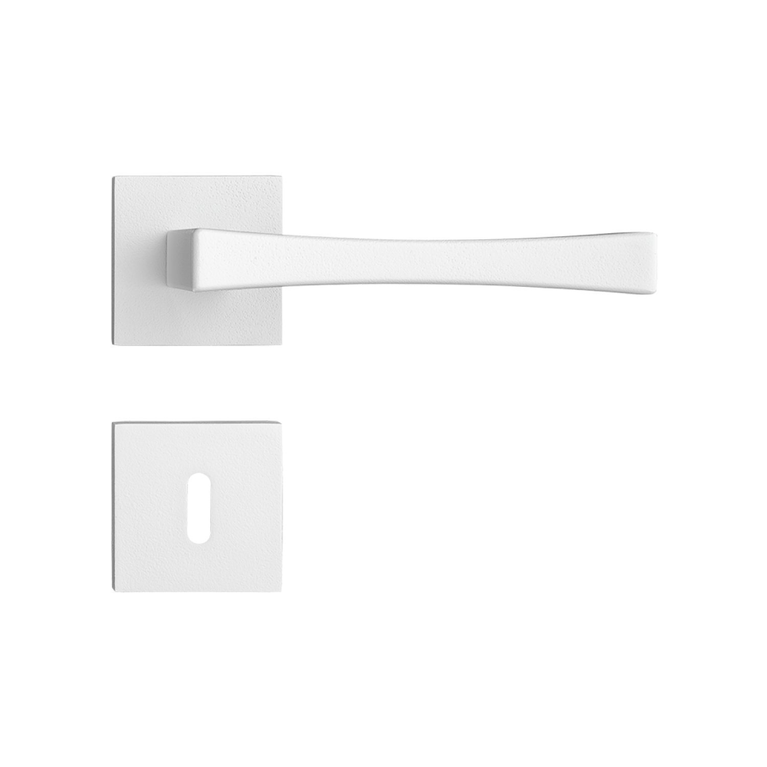 Fechadura Vivaldi Branco Texturizado Interna 