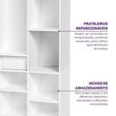 Ver imagem 7 de Quarto Montessori Mini Cama Giulia e Guarda-Roupa Curió 2 Portas Casatema MadeiraOriginals Branco