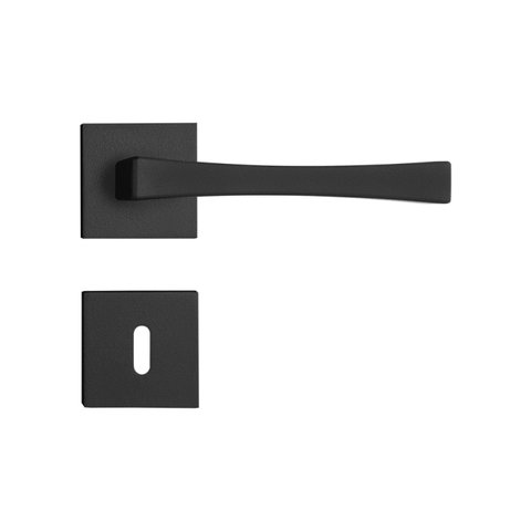 Fechadura Vivaldi Preto Texturizado Interna Pado