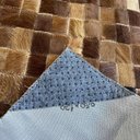 Ver imagem 5 de Tapete de Couro Passadeira Castanho 0,50x1,20 sem Bordas