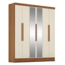 Ver imagem 2 de Guarda-roupa 6 Portas 3 Gavetas com Espelhos Lisboa Espresso Móveis