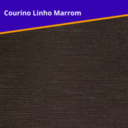 Bicama Box Baú Solteiro 88x188x42 Courino Linho Marrom com Colchão de Espuma Dual Firme Ecoflex - 11