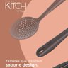 Kit 48 Espumadeiras de Nylon Fritura Arroz Cinza Kitch Crippa Restaurante Lanchonete - 2