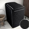 Capa Para Máquina De Lavar Roupas Preto Marcas 7kg 8kg 9kg - 1