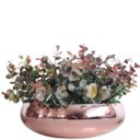 Ver imagem 1 de Arranjo Folhagem Outonadas de Eucalipto Real Vaso Rosé