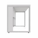 Ver imagem 7 de Mesa Plataforma Individual com Caixa de Tomadas Pés Metal 120cm Industrial Executive Cinza