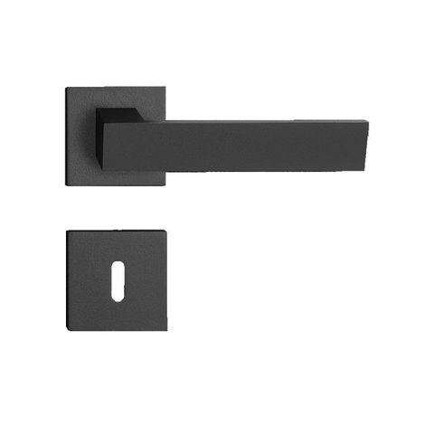 Fechadura Beethoven Preto Texturizado Interna Pado