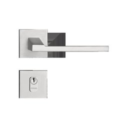 Fechadura Chopin Cromo Acetinado Externa - 1