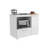 Balcão de Cozinha para Cooktop Bigger 2 Portas 5201 Branco J Carvalho - 2
