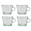 Ver imagem 1 de Conjunto 4 Xícaras Café Chá Tango Vidro Class Home 187ml